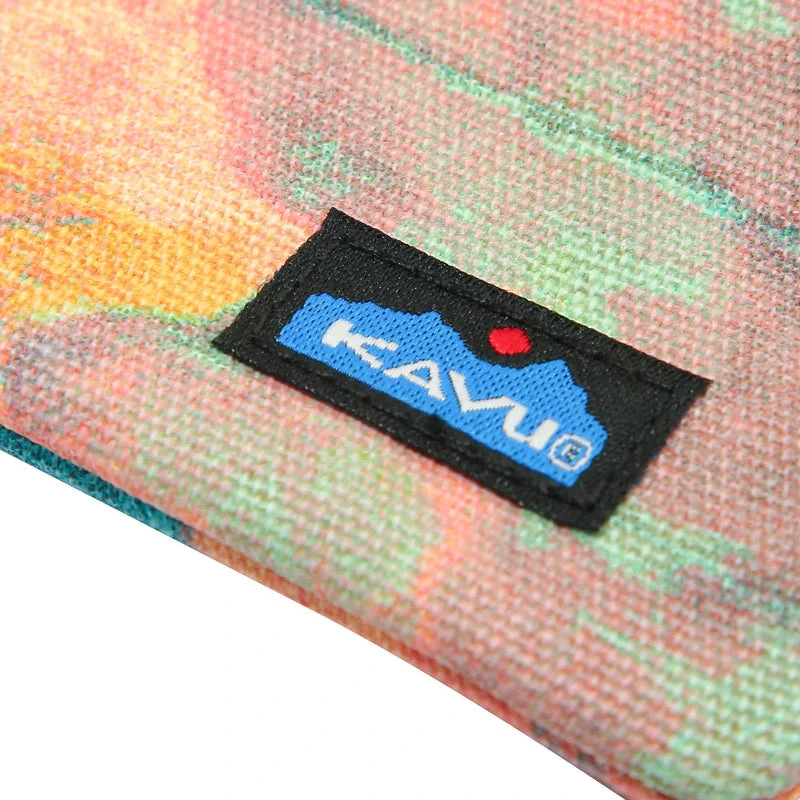 KAVU Stirling Double Sided Slim Cotton Canvas Zip Wallet 8 KAVU Stirling Double Sided Slim Cotton Canvas Zip Wallet