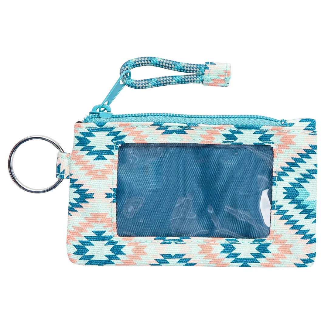 KAVU Stirling Double Sided Slim Cotton Canvas Zip Wallet 11 KAVU Stirling Double Sided Slim Cotton Canvas Zip Wallet