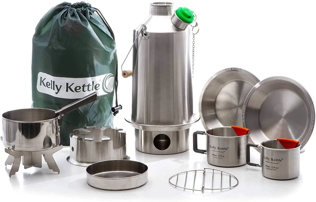 Water Filtration Kelly Kettle Ultimate Base Camp Kit 54 Oz Large Stainless Camp Kettle W/ Stove For Fishing, Hunting, Hiking 3 Water Filtration Kelly Kettle Ultimate Base Camp Kit 54 Oz Large Stainless Camp Kettle W/ Stove For Fishing, Hunting, Hiking