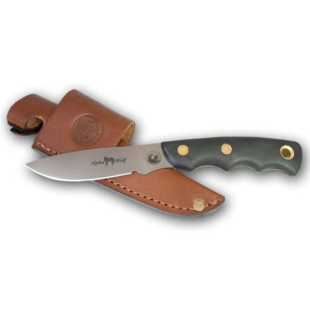 Knives Of Alaska Alpha Wolf S30V Fixed Blade (USA) 4 Knives Of Alaska Alpha Wolf S30V Fixed Blade (USA)