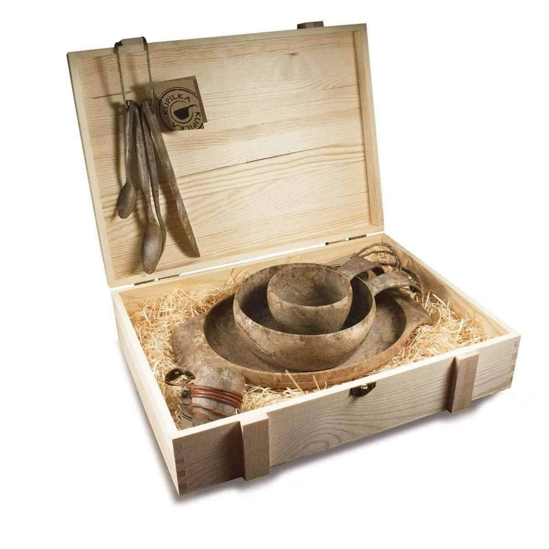 Kupilka Premium Pack Dish And Cutlery Set (Finland) Camp Kitchen 3 Kupilka Premium Pack Dish And Cutlery Set (Finland) Camp Kitchen
