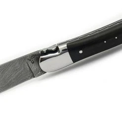 LAGUIOLE HONORE DURAND Laguiole Handmade LD6KE Folding Knife 3.875" Damascus (France)