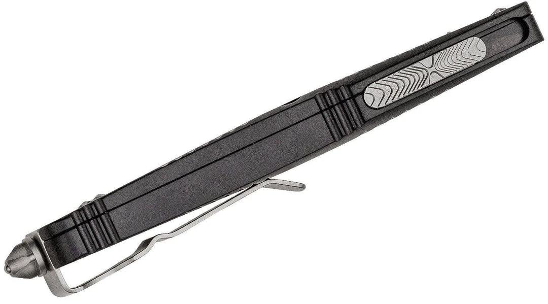 All Knife Brands Microtech 138-12 Troodon D/E F/S - Black Handle - Full Serrations - Stonewash Blade 6 All Knife Brands Microtech 138-12 Troodon D/E F/S - Black Handle - Full Serrations - Stonewash Blade