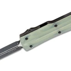 All Knife Brands Microtech 147-1GTJGS UTX-70 Auto OTF 2.41" Jade G10
