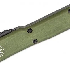 Microtech 147-3OD UTX-70 Auto OTF 2.41" Black Serrated D/E OD Green