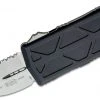 All Knife Brands Microtech 157-12 Exocet OTF Auto Knife 1.98" Stonewashed Serrated D/E