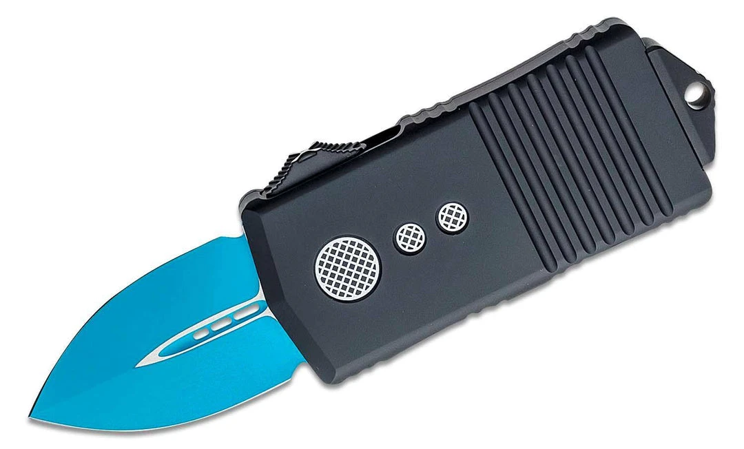 All Knife Brands Microtech 157-1JK Exocet Jedi Knight OTF Auto Knife 1.98" Blue D/E 3 All Knife Brands Microtech 157-1JK Exocet Jedi Knight OTF Auto Knife 1.98" Blue D/E