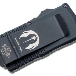 All Knife Brands Microtech 157-1JK Exocet Jedi Knight OTF Auto Knife 1.98" Blue D/E 9 All Knife Brands Microtech 157-1JK Exocet Jedi Knight OTF Auto Knife 1.98