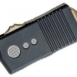 All Knife Brands Microtech 157-1JM Exocet Jedi Knight OTF Auto Knife 1.98" Green D/E