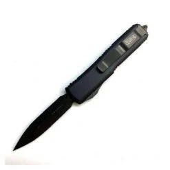 Microtech 232-1DLCT UTX-85 D/E (Black Handle - Black DLC Blade) All Knife Brands