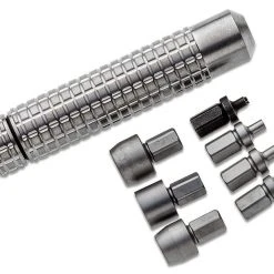 All Knife Brands Microtech 98-4 MK Tool Kit With 8 Bits, Satin Stainless Steel