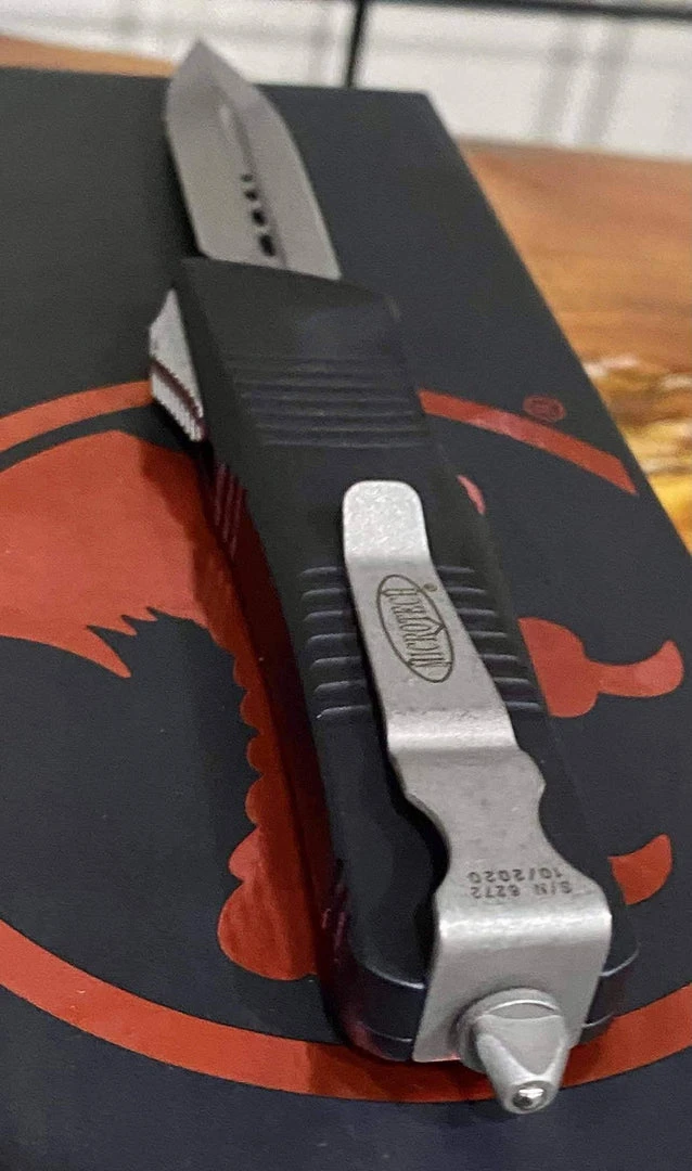 Microtech Troodon D/E OTF Automatic Knife (3" Apocalyptic) 138-10AP 6 Microtech Troodon D/E OTF Automatic Knife (3" Apocalyptic) 138-10AP