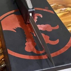 Microtech Troodon D/E OTF Automatic Knife (3" Apocalyptic) 138-10AP 11 Microtech Troodon D/E OTF Automatic Knife (3