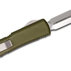 All Knife Brands Microtech Ultratech 122-4OD Auto OTF Knife 3.46" Satin D/E OD Handles