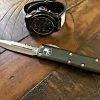 Microtech UTX-85 D/E 232-12APOD F/S Apocalyptic Blade OD Green Handle