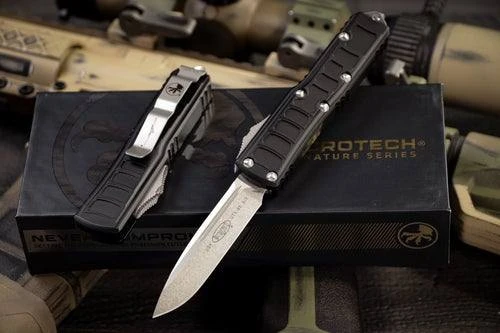 All Knife Brands Microtech UTX-85 II 231II-10S S/E Stonewashed Black 4 All Knife Brands Microtech UTX-85 II 231II-10S S/E Stonewashed Black