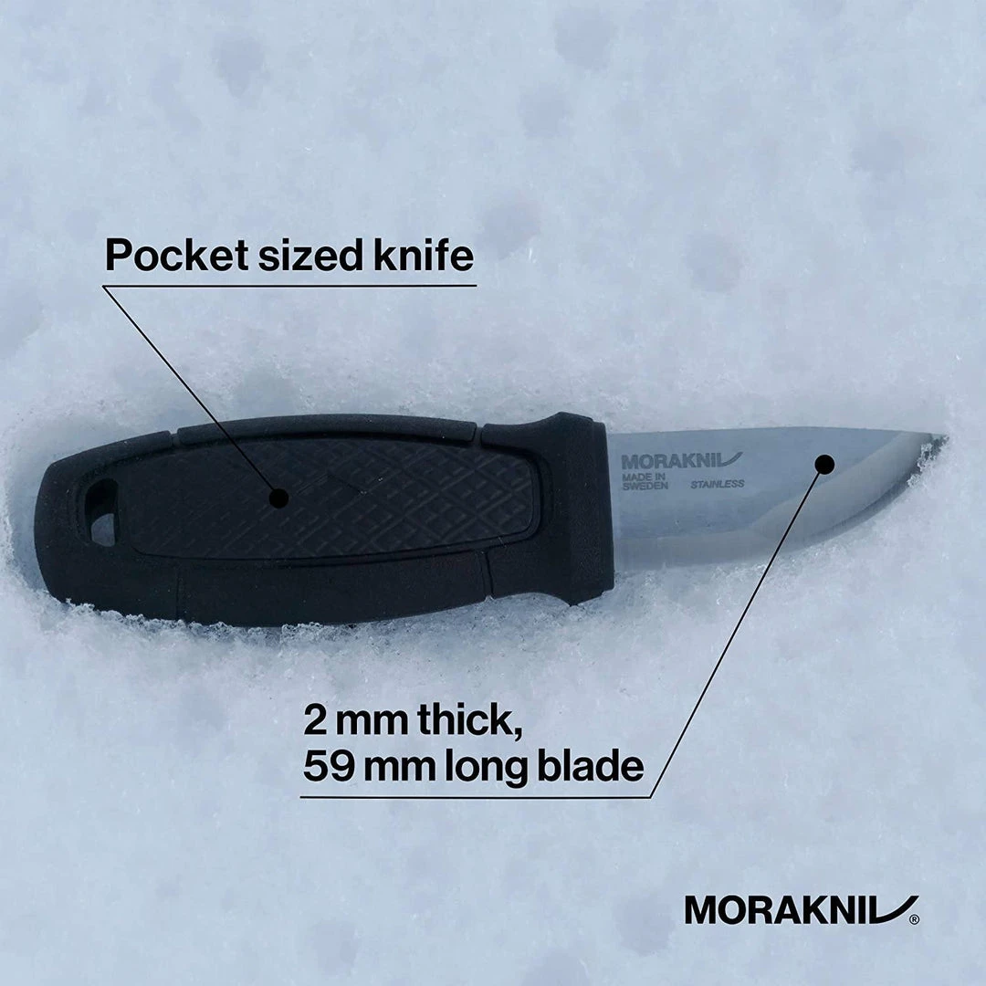 Morakniv Eldris Pocket-Size Fixed 2.2" 12C27 Blade All Fixed Blades 7 Morakniv Eldris Pocket-Size Fixed 2.2" 12C27 Blade All Fixed Blades