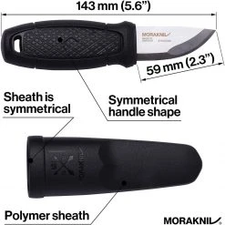 Morakniv Eldris Pocket-Size Fixed 2.2" 12C27 Blade All Fixed Blades 19 Morakniv Eldris Pocket-Size Fixed 2.2