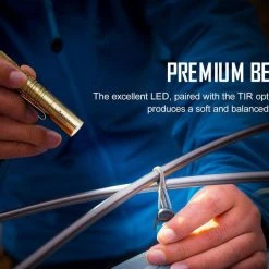 Olight I3T EOS Brass Flashlight (Limited Edition)