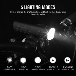 Olight RN 1500 Bike Light (1,500 Lumen) Flashlights & Lighting 14 Olight RN 1500 Bike Light (1,500 Lumen) Flashlights & Lighting