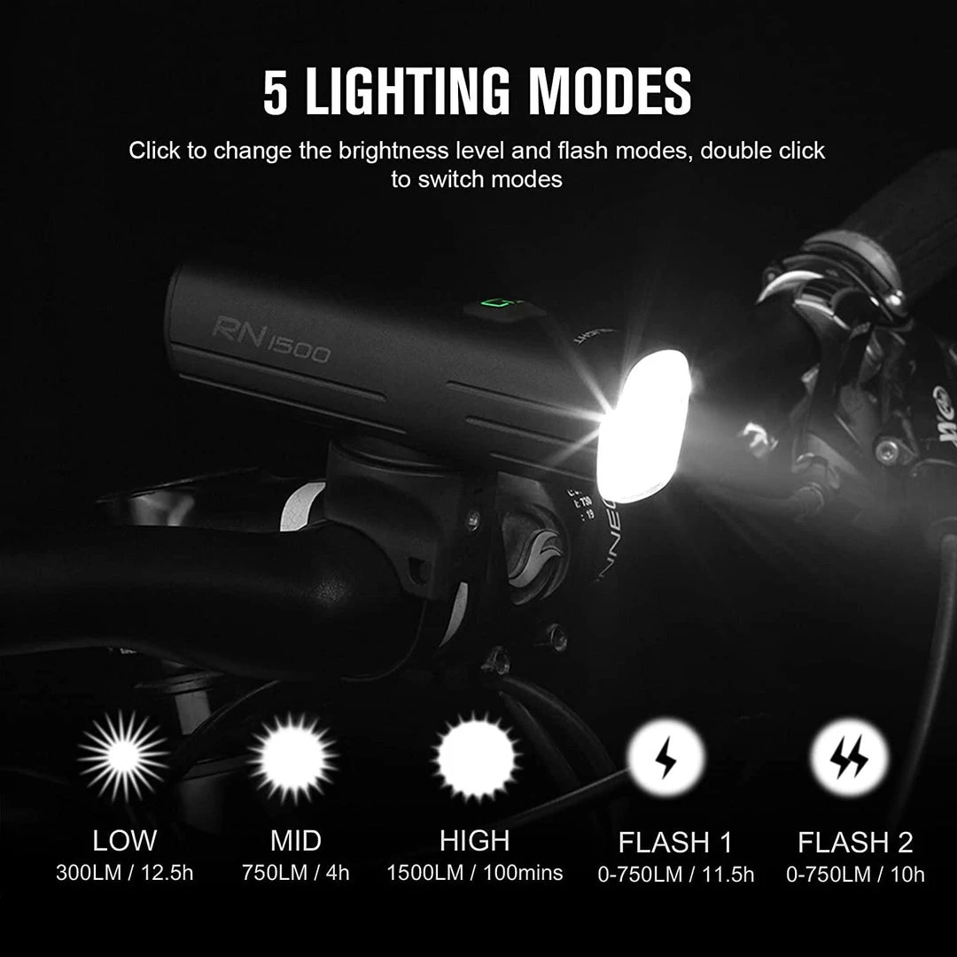 Olight RN 1500 Bike Light (1,500 Lumen) Flashlights & Lighting 6 Olight RN 1500 Bike Light (1,500 Lumen) Flashlights & Lighting