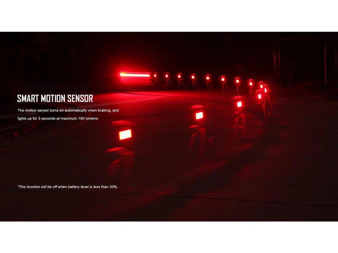 Olight RN 180 TL Rechargeable Rear Bike Led Light - 180 Lumens 10 Olight RN 180 TL Rechargeable Rear Bike Led Light - 180 Lumens