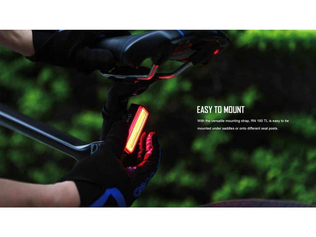 Olight RN 180 TL Rechargeable Rear Bike Led Light - 180 Lumens 11 Olight RN 180 TL Rechargeable Rear Bike Led Light - 180 Lumens