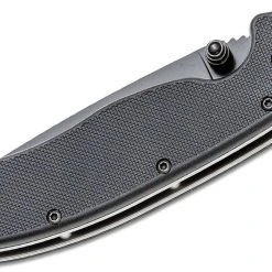 Ontario RAT 2 Folding Knife 3.0" Black Plain Blade, Black Nylon Handles - 8861