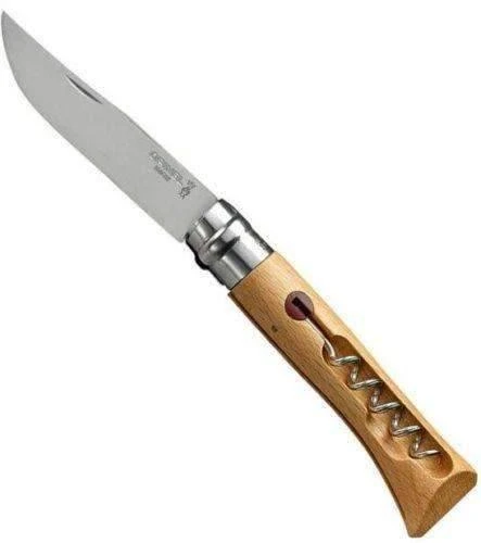 OPINEL No10 Corkscrew Wine Cheese Knife 001410 3 OPINEL No10 Corkscrew Wine Cheese Knife 001410