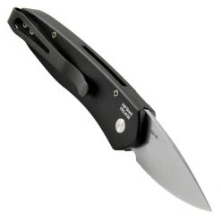 PROTECH KNIVES Pro-Tech Half Breed Auto 3605 Black Handle Stonewash BLade All Knife Brands