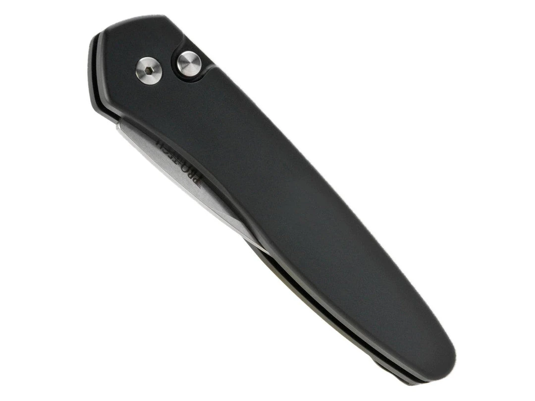 PROTECH KNIVES Pro-Tech Half Breed Auto 3605 Black Handle Stonewash BLade All Knife Brands 5 PROTECH KNIVES Pro-Tech Half Breed Auto 3605 Black Handle Stonewash BLade All Knife Brands