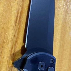 PROTECH KNIVES All Knife Brands Pro-Tech Malibu Wharncliffe Flipper Knife (3.3" DLC) 17 PROTECH KNIVES All Knife Brands Pro-Tech Malibu Wharncliffe Flipper Knife (3.3