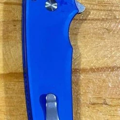 PROTECH KNIVES Pro-Tech Malibu Wharncliffe Plunge Lock Flipper Knife Blue (3.3" Stonewash) 11 PROTECH KNIVES Pro-Tech Malibu Wharncliffe Plunge Lock Flipper Knife Blue (3.3