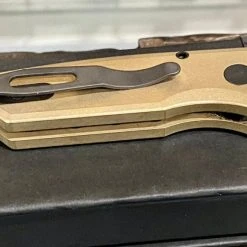 PROTECH KNIVES Pro-Tech Runt 5 R5112 Auto Solid Bronze (1.9