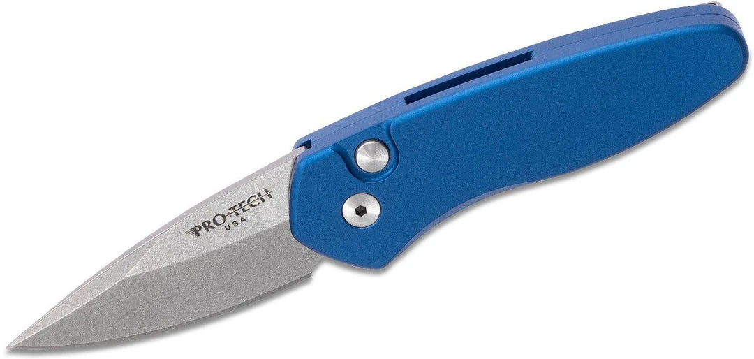 PROTECH KNIVES Pro-Tech Sprint Blue Auto Knife (1.95" Stonewash Blade) 2905-BLUE 3 PROTECH KNIVES Pro-Tech Sprint Blue Auto Knife (1.95" Stonewash Blade) 2905-BLUE