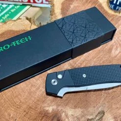 PROTECH KNIVES Pro-Tech Terzuola ATCF Auto Textured Blk (3.5" Stonewash Magnacut) BT2714 All Knife Brands 17 PROTECH KNIVES Pro-Tech Terzuola ATCF Auto Textured Blk (3.5
