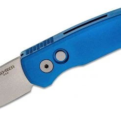 PROTECH KNIVES ProTech Runt 5 Blue Auto Knife Smooth Handle (USA) R5201