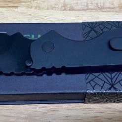 PROTECH KNIVES Protech Strider SnG Auto 2403-OP Operator Black W/Tritium Button All Knife Brands 12 PROTECH KNIVES Protech Strider SnG Auto 2403-OP Operator Black W/Tritium Button All Knife Brands