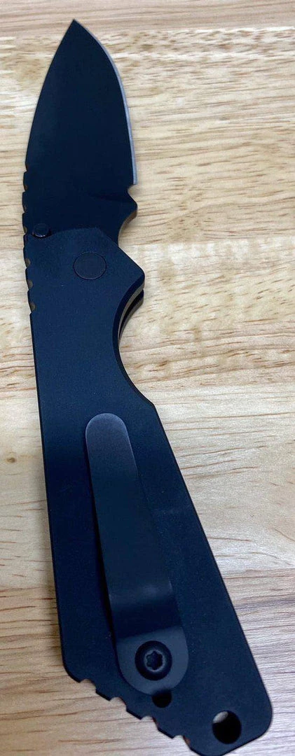 PROTECH KNIVES Protech Strider SnG Auto 2403-OP Operator Black W/Tritium Button All Knife Brands 9 PROTECH KNIVES Protech Strider SnG Auto 2403-OP Operator Black W/Tritium Button All Knife Brands