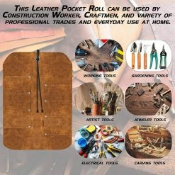 Ramelson 6 Pocket Tool Roll Pouch 12 Ramelson 6 Pocket Tool Roll Pouch