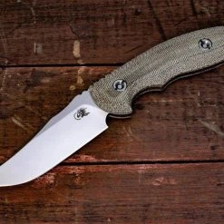 Rick Hinderer Emmett Fixed Blade Stonewash Micarta Handles All Knife Brands