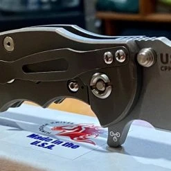 Rick Hinderer Jurassic Flipper 3.5" Knife SpearPoint Tri-way 3.5" CPM-20CV All Knife Brands