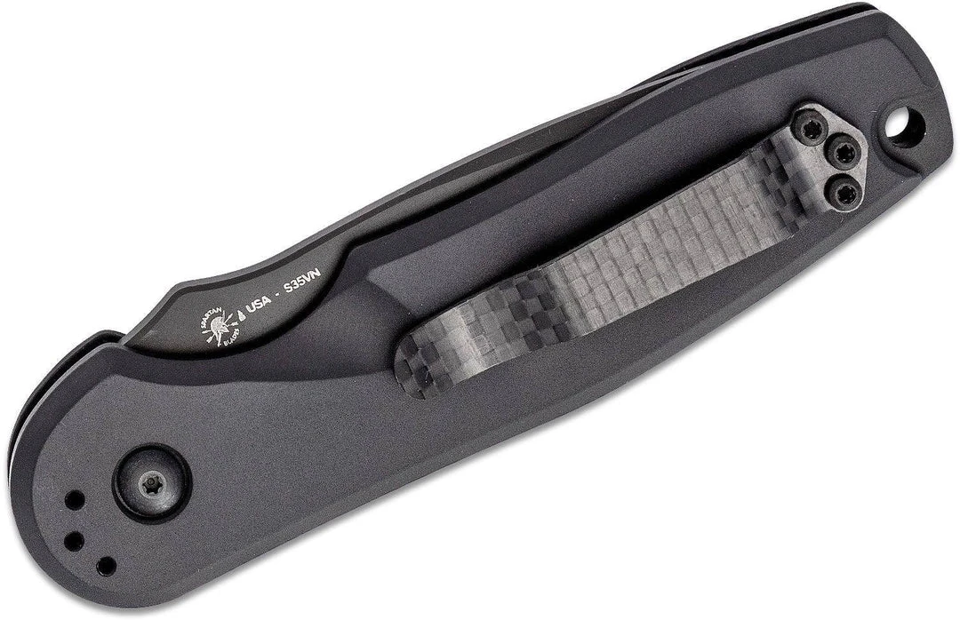 SPARTAN BLADES Spartan Zelos SF9BKBK Auto Folding Knife 3.25" S45VN Black PVD 5 SPARTAN BLADES Spartan Zelos SF9BKBK Auto Folding Knife 3.25" S45VN Black PVD