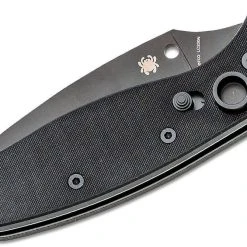 Spyderco Knives Spyderco Autonomy 2 C165GPBBK2 Auto Folding Knife LC200N Black DLC Blade