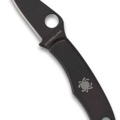 Spyderco Bug Non-Locking Knife Black Steel Blade C133BKP Spyderco Knives