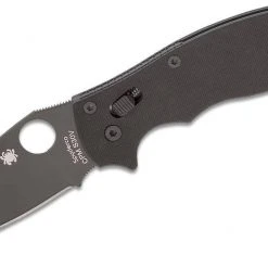 Spyderco C101GPBBK2 Manix 2 Knife Tactical (3.375" Black) Spyderco Knives