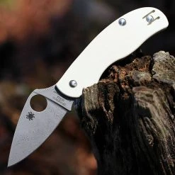Spyderco Knives Spyderco C127GPIVD Urban Sprint Run Slipjoint Folding Knife 2.44" Damascus (Italy)