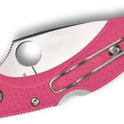 Spyderco Dragonfly 2 Pink Heals Lightweight Knife Pink (2.3" Satin)
