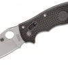 Spyderco Manix 2 Knife Plain Blade Black Handles Spyderco Knives