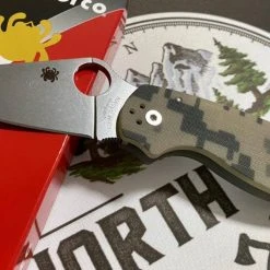 Spyderco Knives Spyderco Para 3 CPM-S45VN Knife Digi Camo G-10 (3